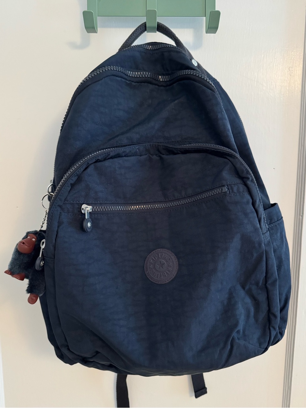 Kipling Seoul x-large Backpack with Monkey Charm